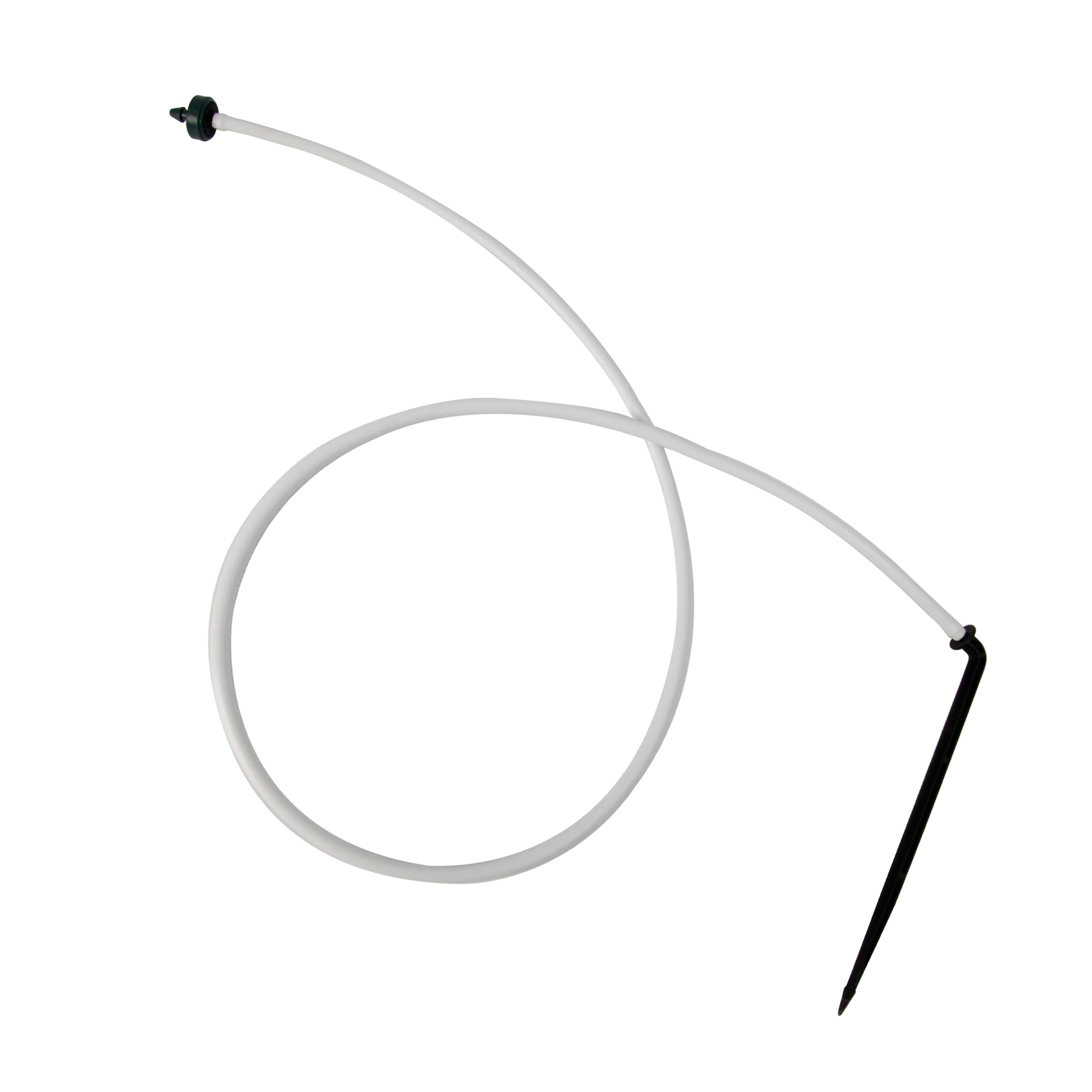 Netafim Automatic Irrigation Dripper Stake Assembly, 2 GPH, Bundle of 25 (White) thumbnail